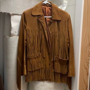 Vintage Lariat Fringe Jacket
